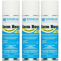 Kinzua Environmental Germ Boss Odor Eliminator Fogger, Fast-Acting Mold & Smell Control, Fresh Scent, 6oz, Pack of 3