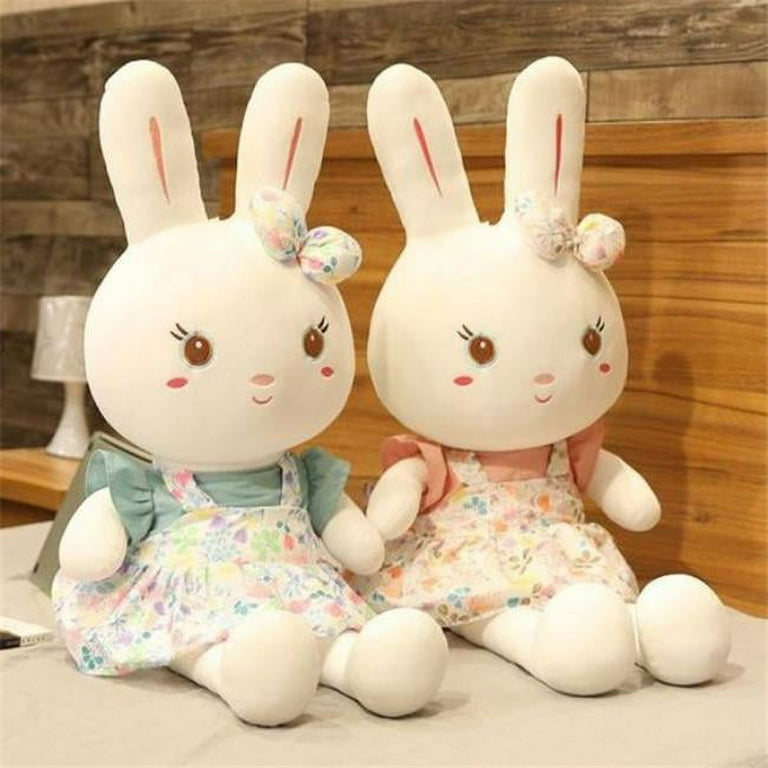 Sweet Bunny Rabbit Plush Stuffed Animal Pair Lot Cute –, 48% OFF