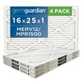 thumbnail image 1 of Germ Guardian 16x25x1 MERV 12 Pleated HVAC AC Furnace Air Filters (4-Pack), 1 of 12