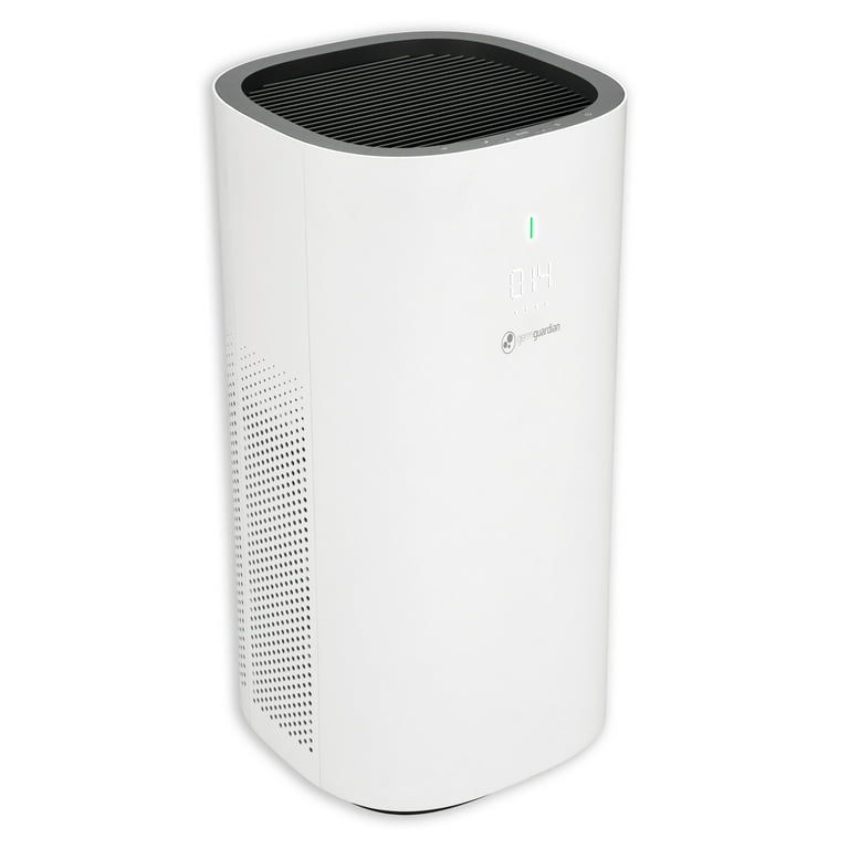 GermGuardian AC9600W Powerful Large Room Air Purifier with HEPA Filter UV C Odor Reduction Air Quality Sensor