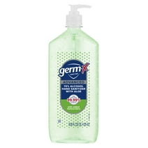 Germ-X Advanced Hand Sanitizer with Aloe, Bottle of Hand Sanitizer, 33.8 fl oz