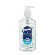 Germ-X® Advanced Hand Sanitizer with Pump, Bottle of Hand Sanitizer, Original Scent, 12 fl oz