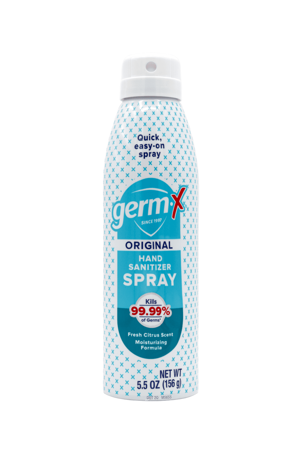 Germ-X® Continuous Spray Hand Sanitizer, Bottle of Hand Sanitizer, Original Scent, 5.5 fl oz