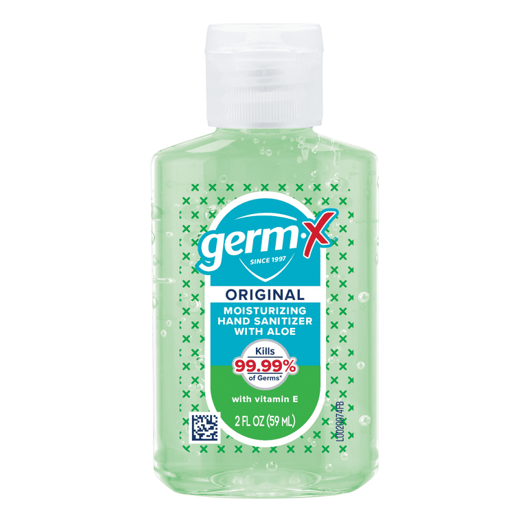 Germ-X Hand Sanitizer with Aloe & Vitamin E, Scented, Travel Size