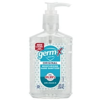 Germ-X Original Hand Sanitizer with Pump, Bottle of Hand Sanitizer, 8 fl oz