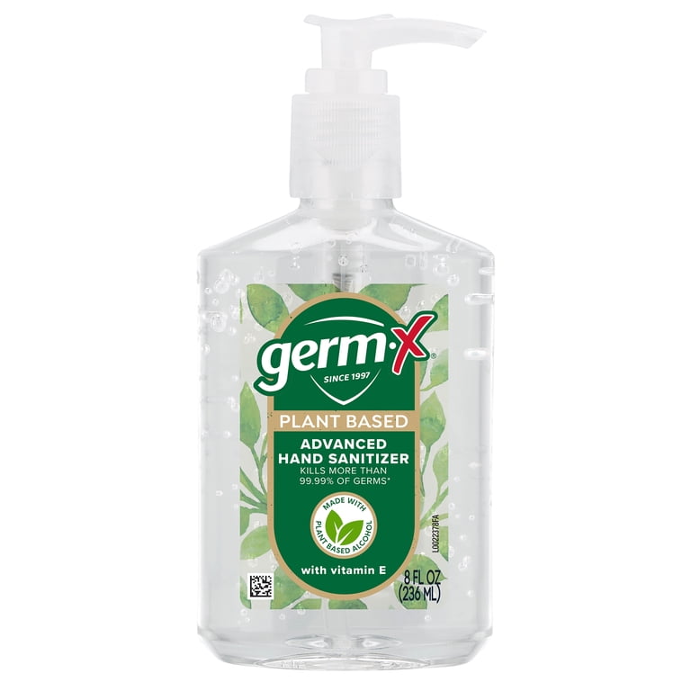 Germ-X Subtle Green Apple Scented Hand Sanitizer, Vitamin E