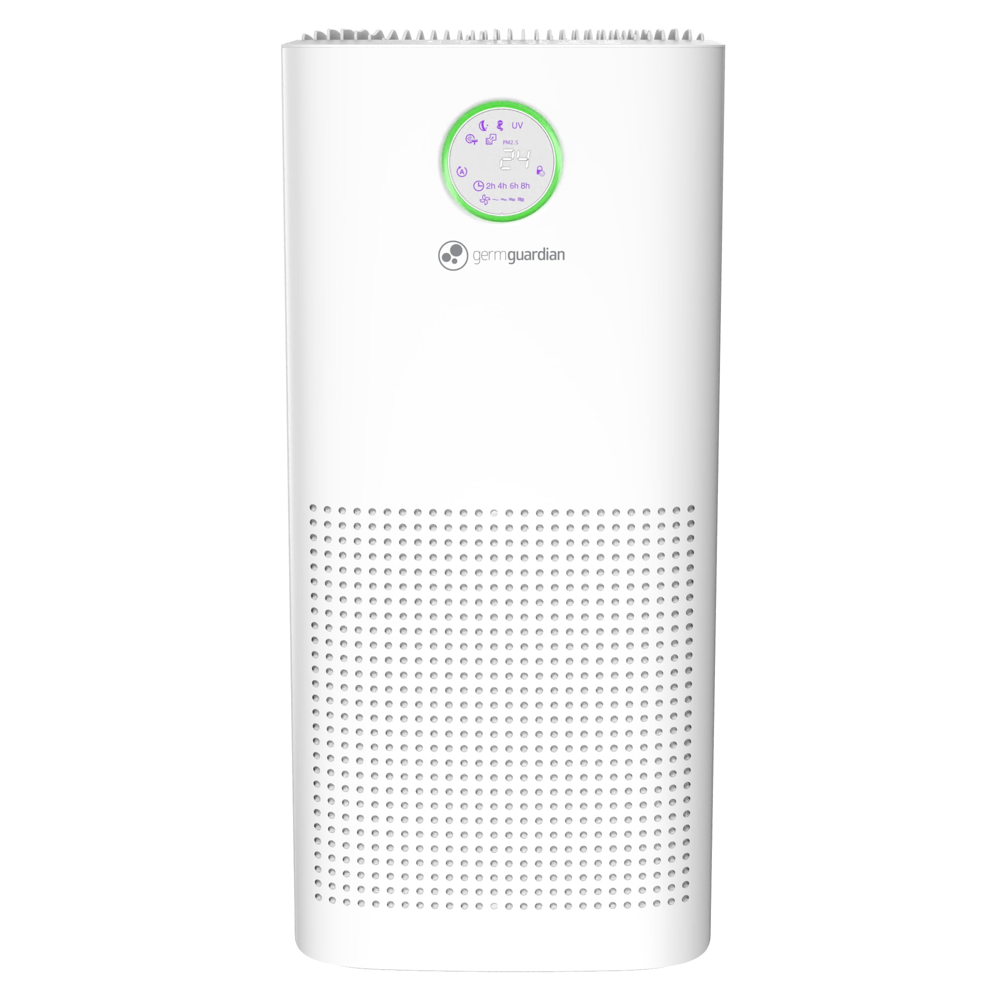 GermGuardian Air Purifier with 360Degree HEPA, UVC, Air Quality Monitor, 1905 Sq. ft. AC5109W