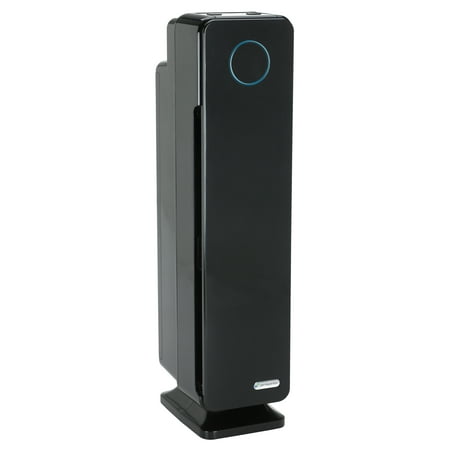 GermGuardian - Elite Collection 167 Sq. Ft Tower Air Purifier - Black