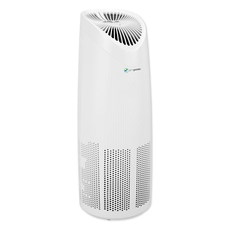 GermGuardian Air Purifier with HEPA Filter UV C Removes Odors Mold 750 Sq. ft AC4625WDLX White