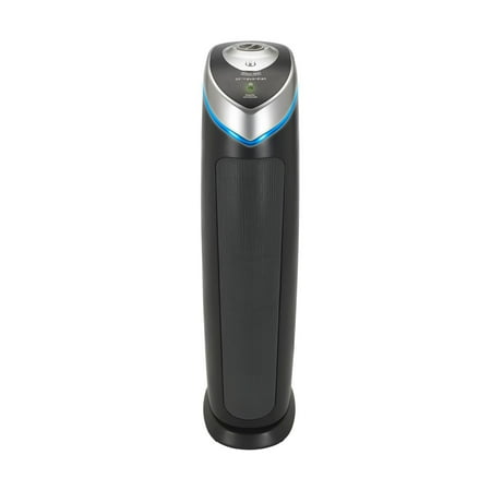 GermGuardian 915 Sq. ft. HEPA Pure Tower Air Purifier with UV-C, Gray, AC5000E