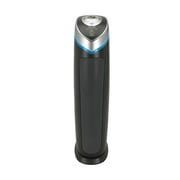 جيرمجارديان 915 قدم مربع جهاز تنقية الهواء HEPA Pure Tower مع الأشعة فوق البنفسجية C، رمادي، AC5000E