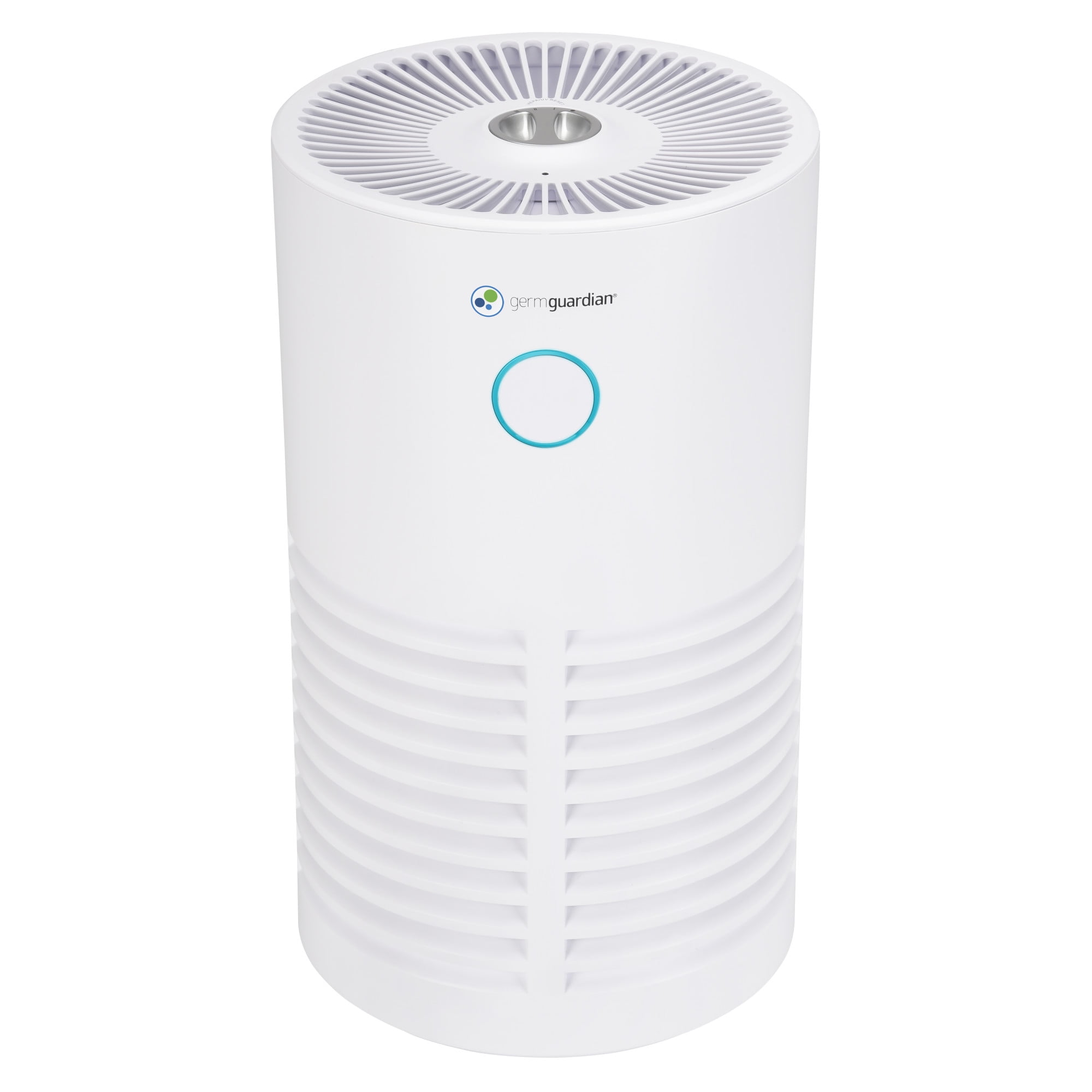 White 18" Energy Star Air Purifier with HEPA Filter and UV-C