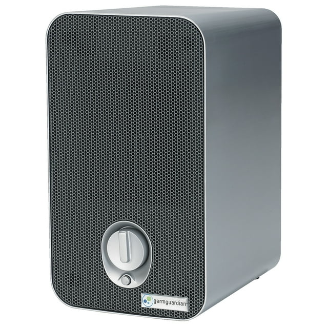 GermGuardian Air Purifier with HEPA Filter and UV-C Sanitizer, Silver, 78 Sq. ft., AC4100
