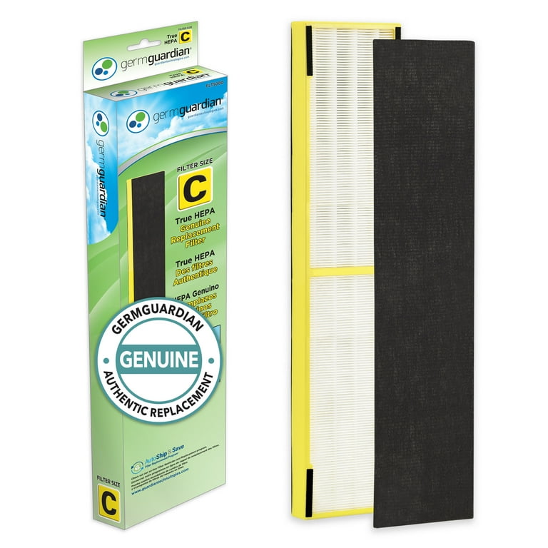 Germ guardian flt5250pt true hepa sales genuine air purifier replacement filter c