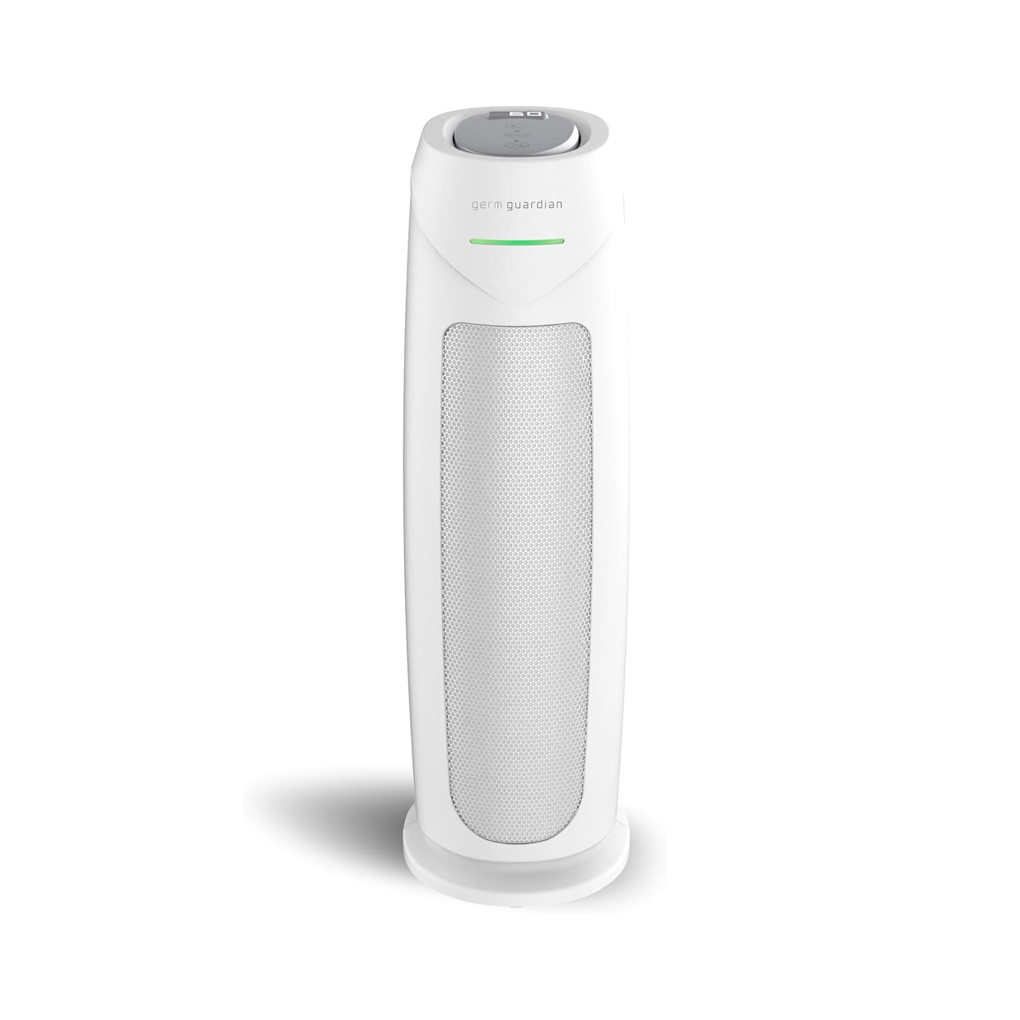 GermGuardian 743 Sq. ft, Air Purifier with HEPA Filter, UV-C and Air Quality Sensor, White, AC4880W