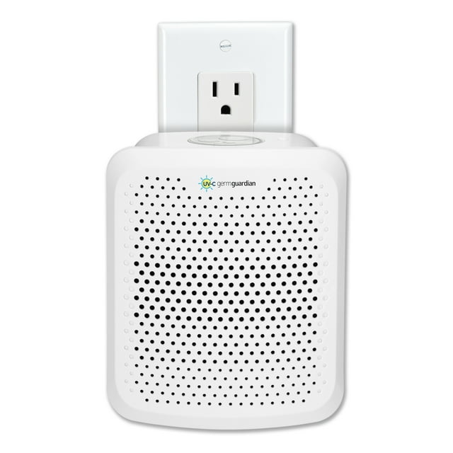 GermGuardian Pluggable UVC Air Purifier with Night Light, Fights Germs