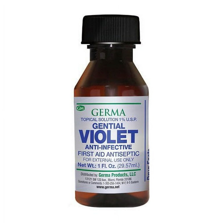 Germa Gentian Violet First Aid Antiseptic, 1 Oz, External