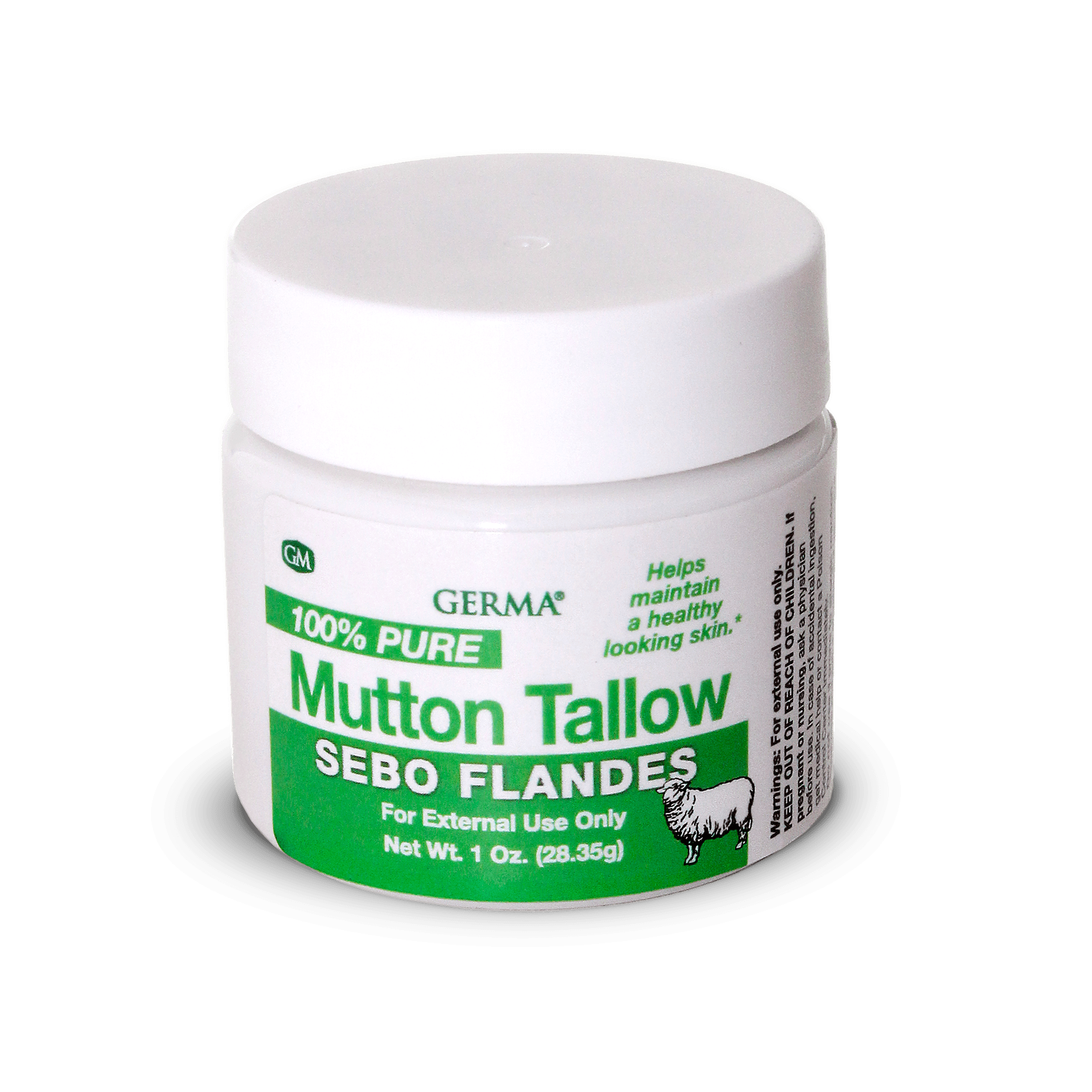 Germa Mutton Tallow (Sebo Flandes) - 0.7 oz