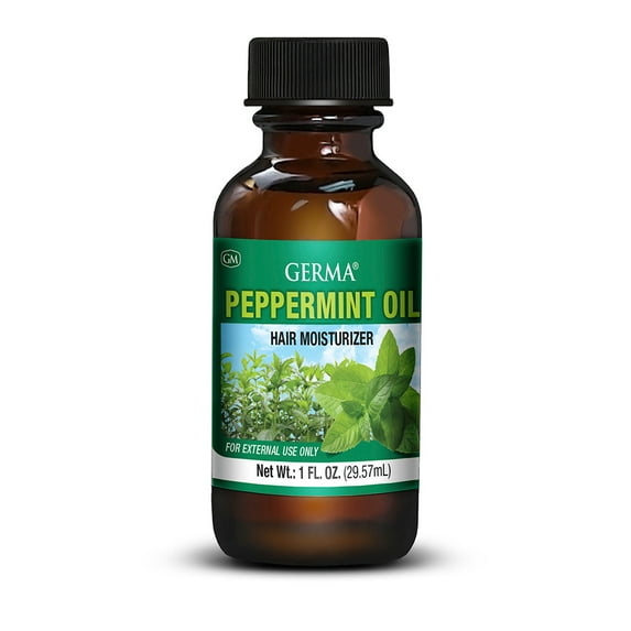 Germa Peppermint Oil. Natural Hair Serum. Skin Emollient. 1 oz