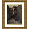 thumbnail image 1 of Germain Eugène Bonneton 15x18 Gold Ornate Wood Frame and Double Matted Museum Art Print Titled - The Passage of the Patriarchs (1903), 1 of 4