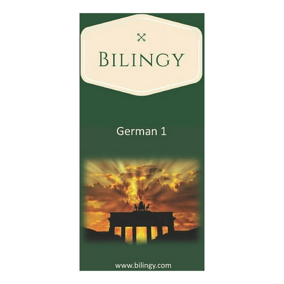German 1: Bilingy German Beginner - Learn German easily with bilingual texts, vocabulary and audio - Master your first 1000 words in German (Paperback)
