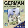 thumbnail image 1 of German in 10 Minutes a Day : Language Course for Beginning and Advanced Study. Includes Workbook, Flash Cards, Sticky Labels, Menu Guide, Software, Glossary, and Phrase Guide. Grammar. Bilingual Books, Inc. (Publisher), 1 of 2