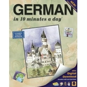 KRISTINE K KERSHUL German in 10 Minutes a Day : Language Course for Beginning and Advanced Study. Includes Workbook, Flash Cards, Sticky Labels, Menu Guide, Software, Glossary, and Phrase Guide. Grammar. Bilingual Books, Inc. (Publisher)