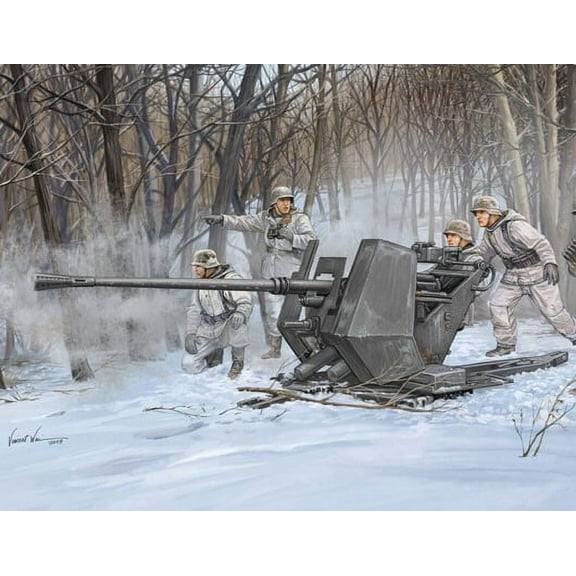 Trumpeter 1/35 German 3.7cm Flak 37 Gun Model Kit