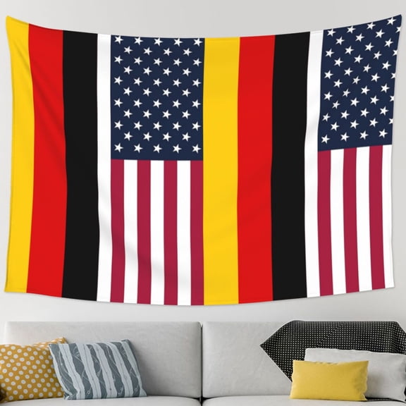German America Flag Tapestry Home Decor Tapestry Living Room Bedroom Decoration Tapestry (90''L*60''W)