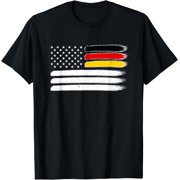 German American Flag T-Shirt Germany USA Shirt