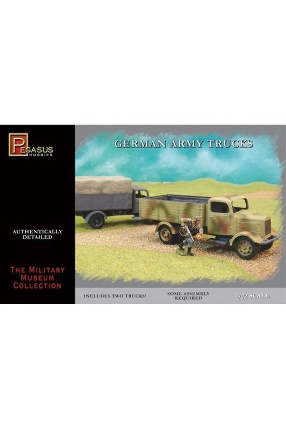 7610 1:72 GERMAN ARMY TRUCKS