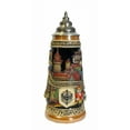thumbnail image 1 of German Beer Stein Deutschland Stein 0.5 liter tankard, beer mug, 1 of 3