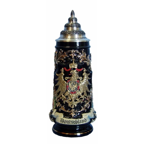 German Beer Stein Goldeagle Stein 0,75 liter tankard, beer mug