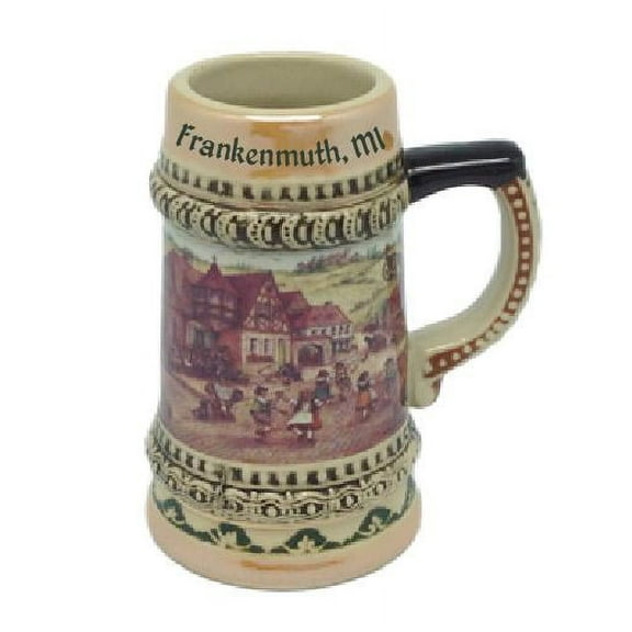 German Beer Stein Oktoberfest Village Dancers