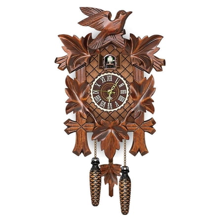 German Black Forest Cuckoo Clock Retro Nordic Style Wooden Cuckoo Wall Clock New Arrival