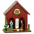 thumbnail image 1 of German Black Forest weather house red TU 893 rot, 1 of 1
