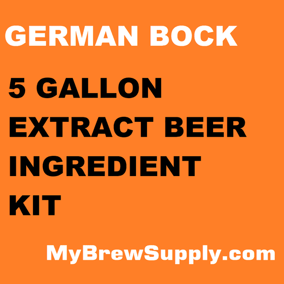 German Bock MBS 5 gal Homebrew Beer Extract Ingredient Kit
