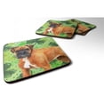 thumbnail image 1 of German Boxer St Patricks Foam Coaster - Set of 4, 1 of 1