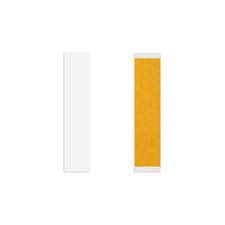 German Brown Liner Cloth Tape 3/4" Straight Double Side Adhesive