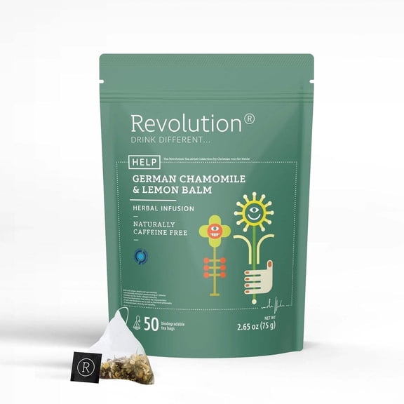 German Chamomile & Lemon Balm 50ct