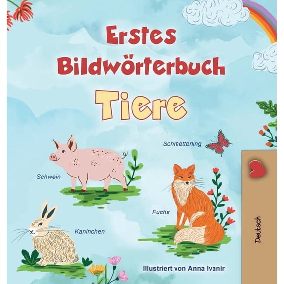 German Collection First Picture Dictionary - Animals (German Children's Book), (Hardcover)
