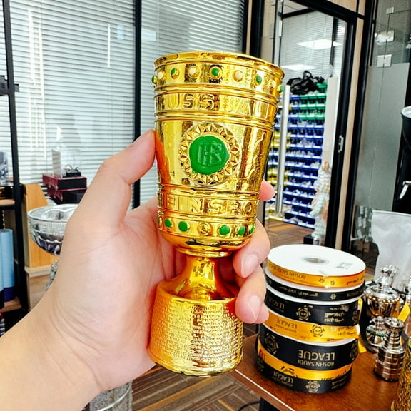 German Cup DFB Pokal Football Trophy, 16 cm ResinTrophy, Christmas Halloween Gifts,The Best Gift For Fans