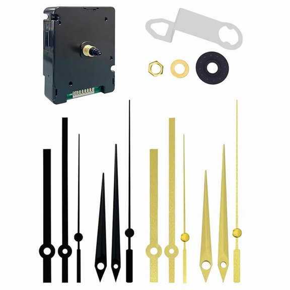 German DCF Scanning Radio-Controlled Clock Movement Automatic Time Adjustment Silent Radio-Controlled Movement DIY