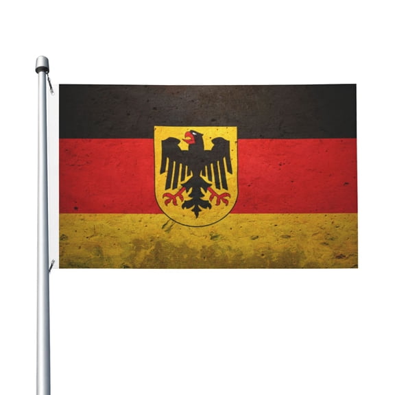 German Eagle Flag Print Flag 3x5 Ft Outdoor Garden Flag Double Sided Banner For Yard Lawn Porch Balcony Home Decorations