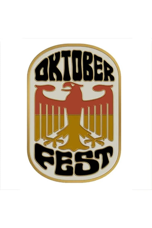 German Eagle Oktoberfest Lapel Pin