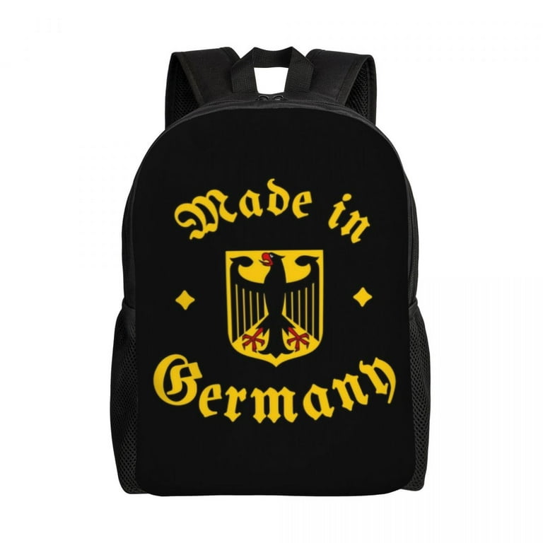 German Empire Flag School Bag Germany Travel Backpack Teenagers Laptop Bookbag College Student Kids Daypack Men Women Backpacks