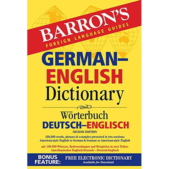 Pre-Owned German-English Dictionary (Paperback) 1438007094 9781438007090