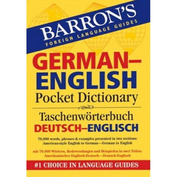Pre-Owned German-English Pocket Bilingual Dictionary (Foreign Language Guides) Paperback