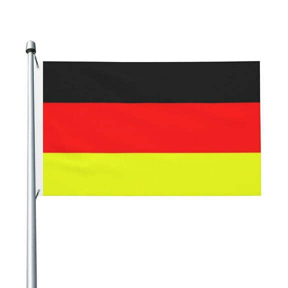 German Flag Germany Flag Flag 3x5ft Double-Sided Printing Indoor/Outdoor Decorative Banner National Flag
