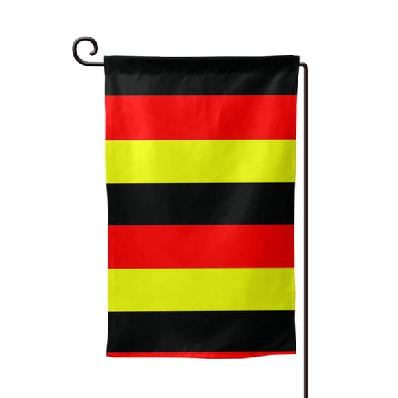 German Flag Germany Garden Flag Vertical Double Sided Yard Outdoor Decoration 12.5 x 18 Inch Square